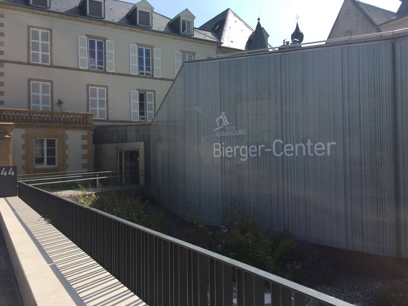Entrance of the Bierger-Center in Luxembourg City
