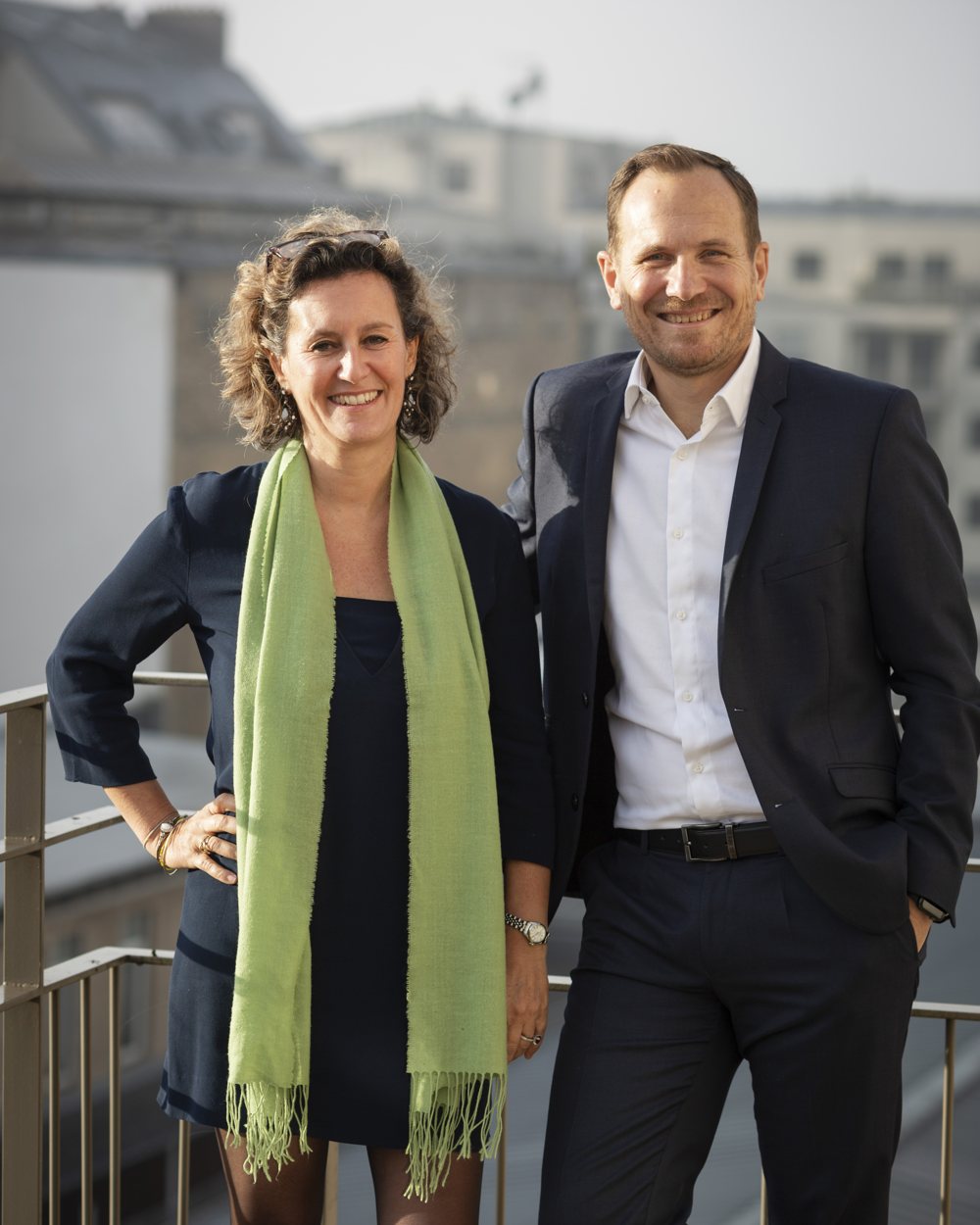 Sandrine and Stéphane, co-founders of LuxRelo